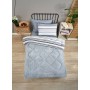 ETE HOMETEX TEK KİŞİLİK WELSOFT UYKU SETİ TASEL GRİ 8696474232022